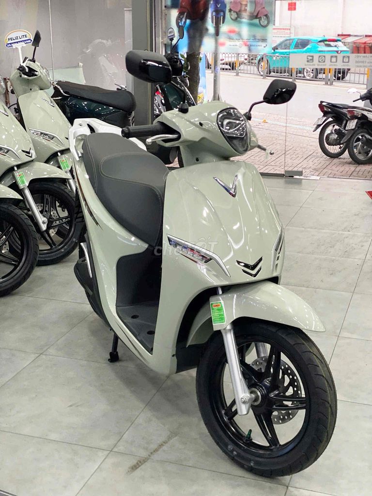 Xe máy điện Vinfast Feliz Lite Xanh oliu. Mua bán Xe điện tại Quận Tân Bình Tp Hồ Chí Minh được đăng bởi Thái Hòa hình 1