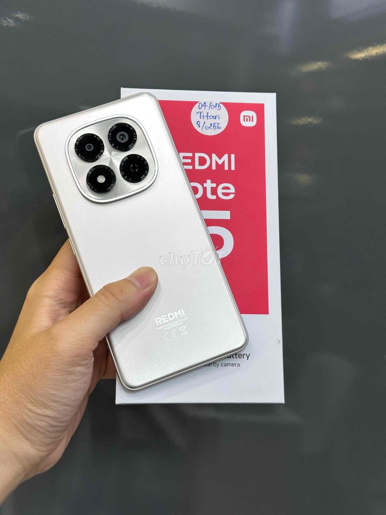 Xiaomi Redmi Note 15 Pro 8/256GB Bạc Bh 11/2027. Mua bán Điện thoại tại Quận Ninh Kiều Cần Thơ được đăng bởi Quý Mobile Cần thơ hình 1