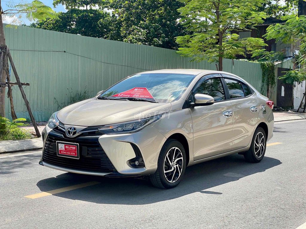 Toyota Vios 2021 1.5G CVT - 33800 km