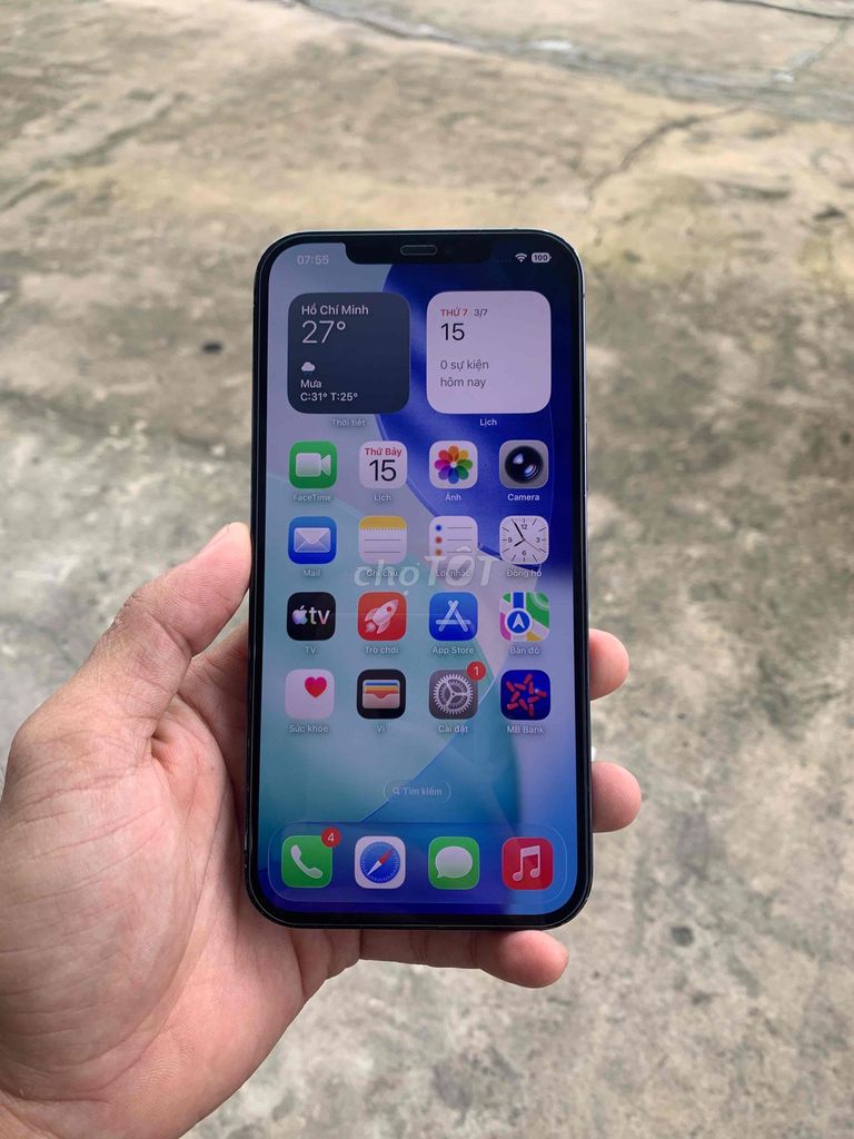 Apple iPhone 12 Pro Max 128GB Xanh Đã qua sử dụng. Mua bán Điện thoại tại Huyện Thanh Bình Đồng Tháp được đăng bởi Táo mobile chợ bình thành hình 1
