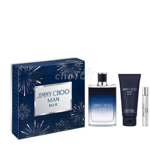 Giftset Jimmy Choo Man Blue EDT 3pcs