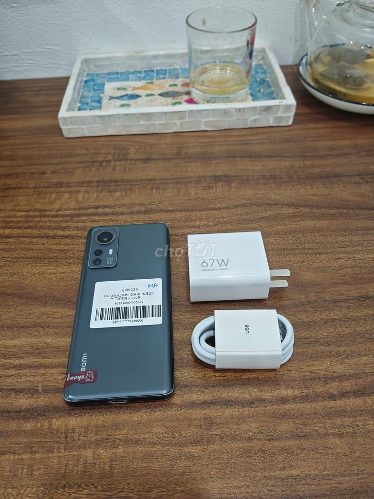 Xiaomi Mi 12S Đen 12/256 sạc 67w có ship COD. Mua bán Điện thoại tại Quận Hoàng Mai Hà Nội được đăng bởi Trần Ngọc Hiếu hình 1