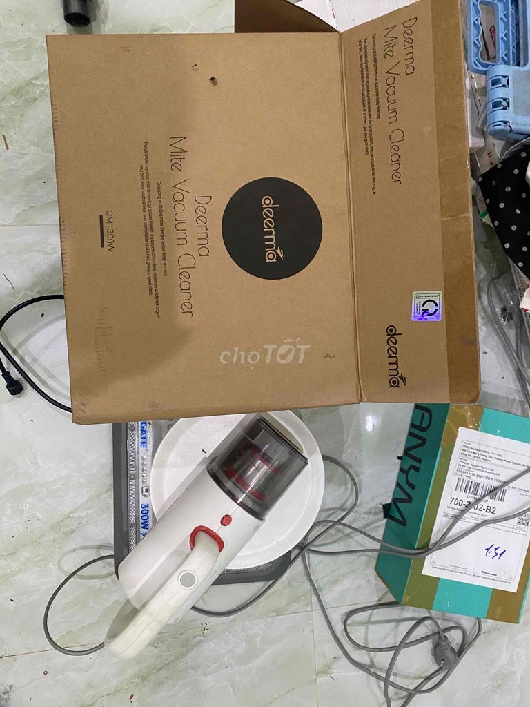 Máy hút bụi Deerma CM1300W Trắng UV. Mua bán Thiết bị vệ sinh, nhà tắm tại Huyện Long Thành Đồng Nai được đăng bởi Minh hình 1