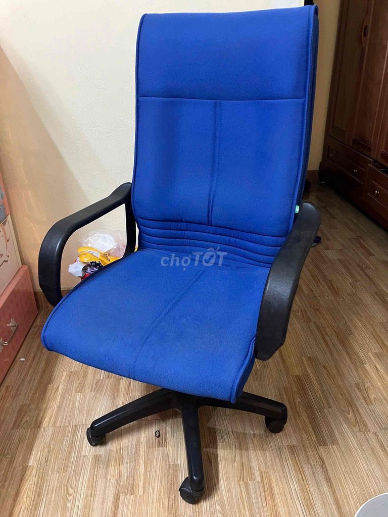 Ghế xoay văn phòng Nội thất 190 GX14B-N Nỉ Xanh. Mua bán Đồ dùng văn phòng tại Quận Ngô Quyền Hải Phòng được đăng bởi Ethan Nguyen hình 1