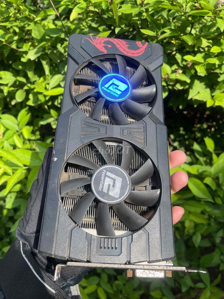 Card đồ họa PowerColor RX 570 8GB Đen đã sử dụng. Mua bán Linh kiện (RAM, Card...) tại Thành phố Biên Hòa Đồng Nai được đăng bởi linh kiện máy tính hình 1