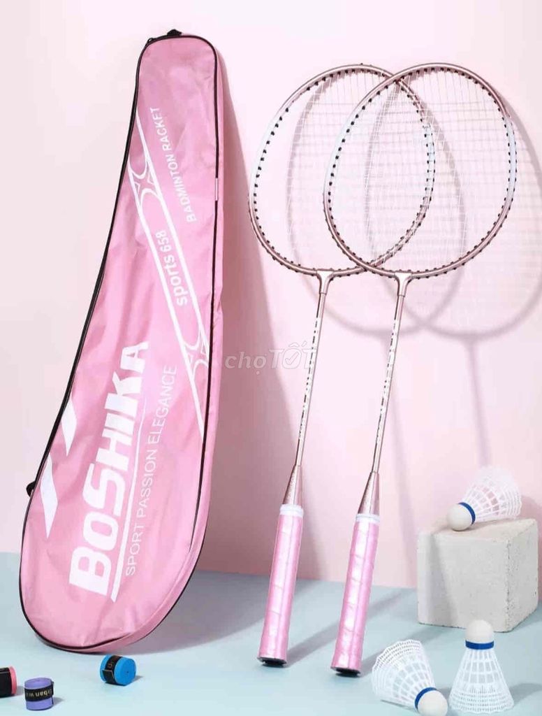 Bộ Vợt Cầu Lông Kèm Túi Và 3 Trái Cầu Nhựa