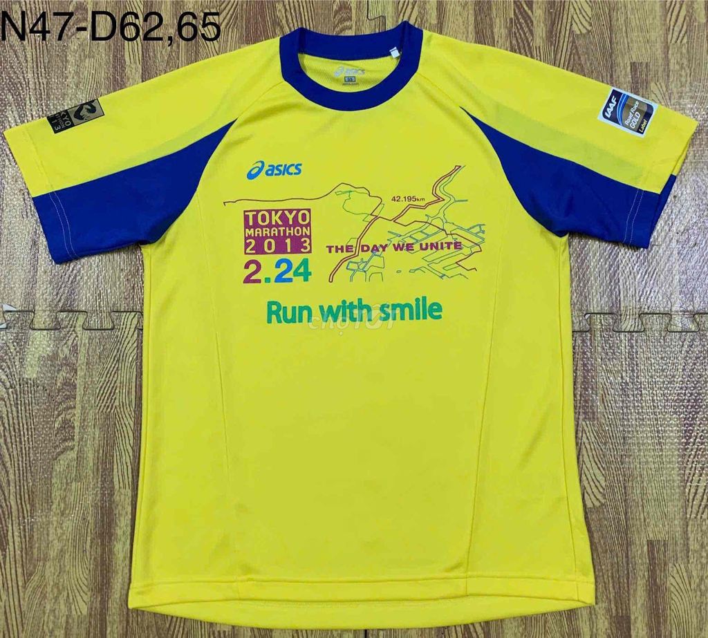 Áo thun thể thao Asics running. Mua bán Quần áo tại Thành phố Thủ Đức Tp Hồ Chí Minh được đăng bởi THUỲ VÂN hình 1