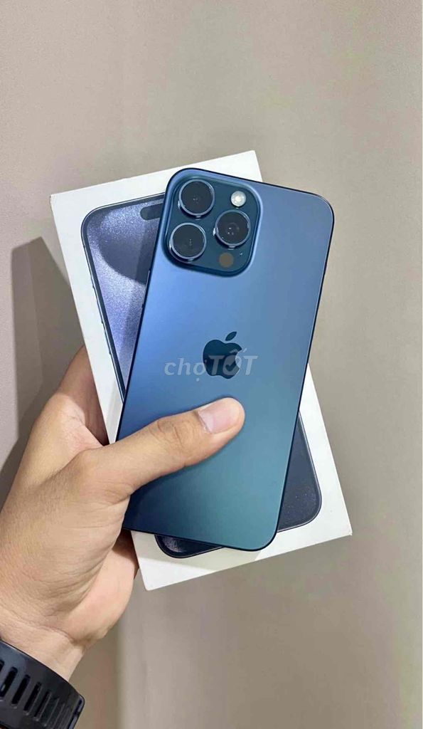 iPhone 15 Pro Max 512GB Blue FULLBOX APPLE 2025. Mua bán Điện thoại tại Quận 10 Tp Hồ Chí Minh được đăng bởi iStockHCM hình 1