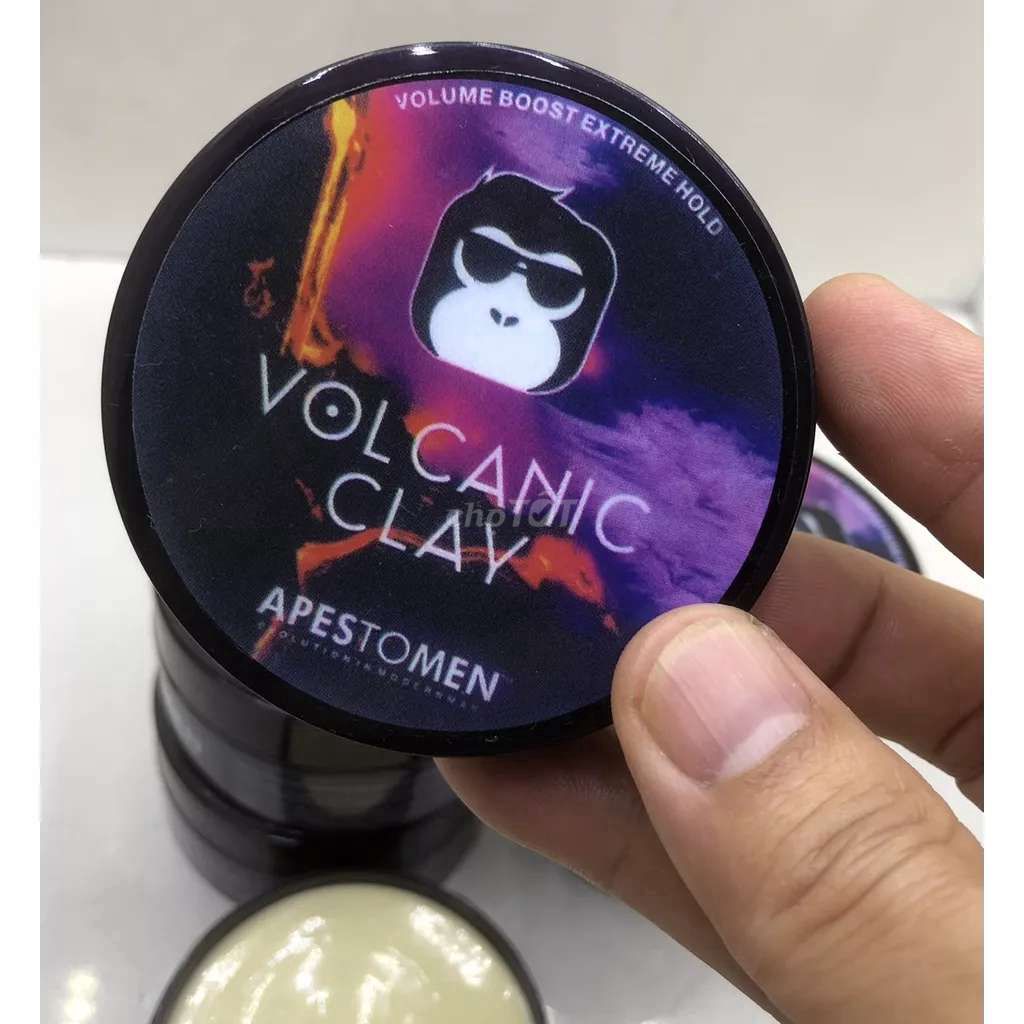 Sáp vuốt tóc nam Volcanic Clay V5