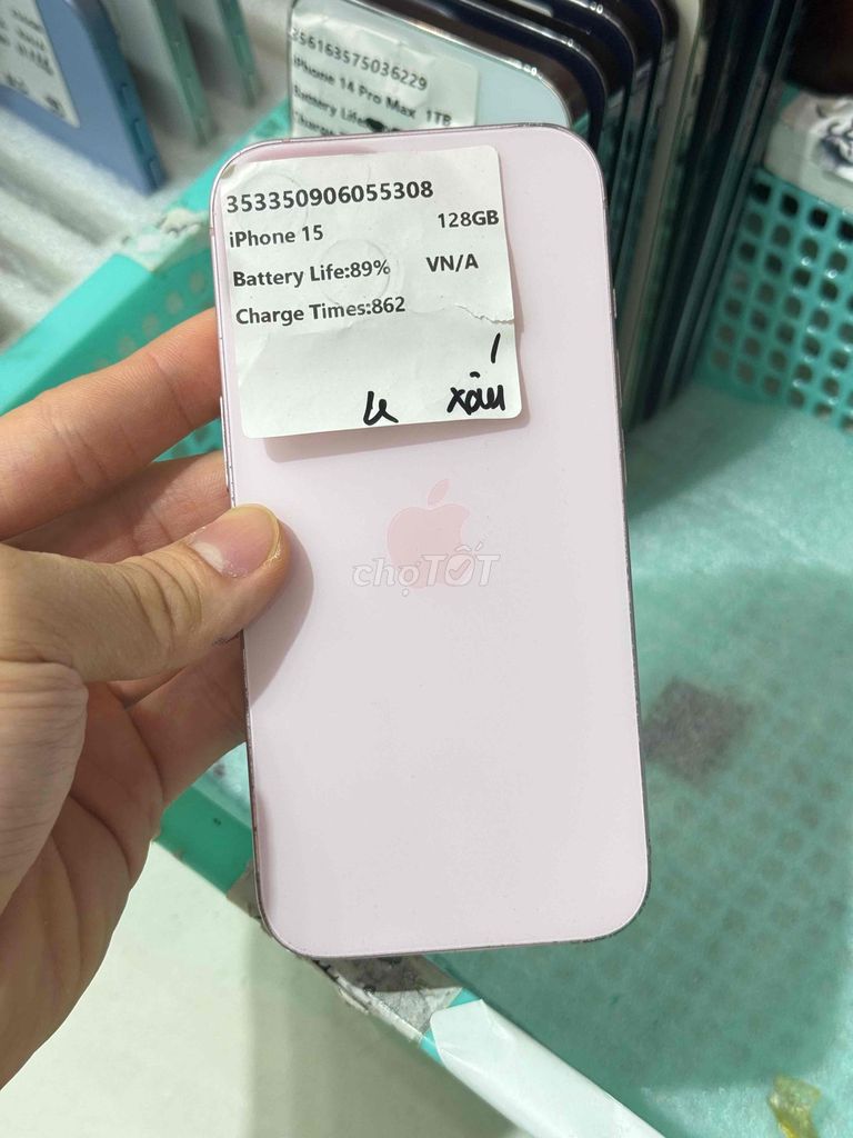 15 hồng 128 Vn/a Pin 89 zin all ngoài hình xấu. Mua bán Điện thoại tại Quận 11 Tp Hồ Chí Minh được đăng bởi MT Mobile hình 1