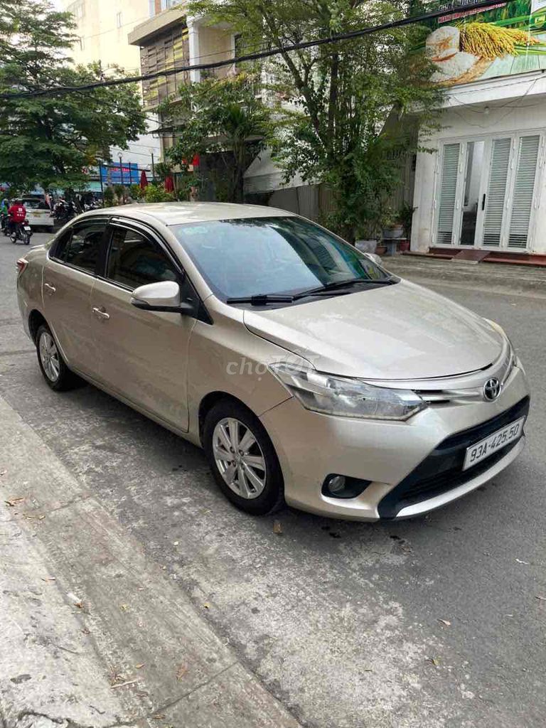 Toyota Vios 2014 J MT 1.3 màu Vàng cát,xe gd chạy. Mua bán Ô tô tại Quận 7 Tp Hồ Chí Minh được đăng bởi Bảo Anh hình 2