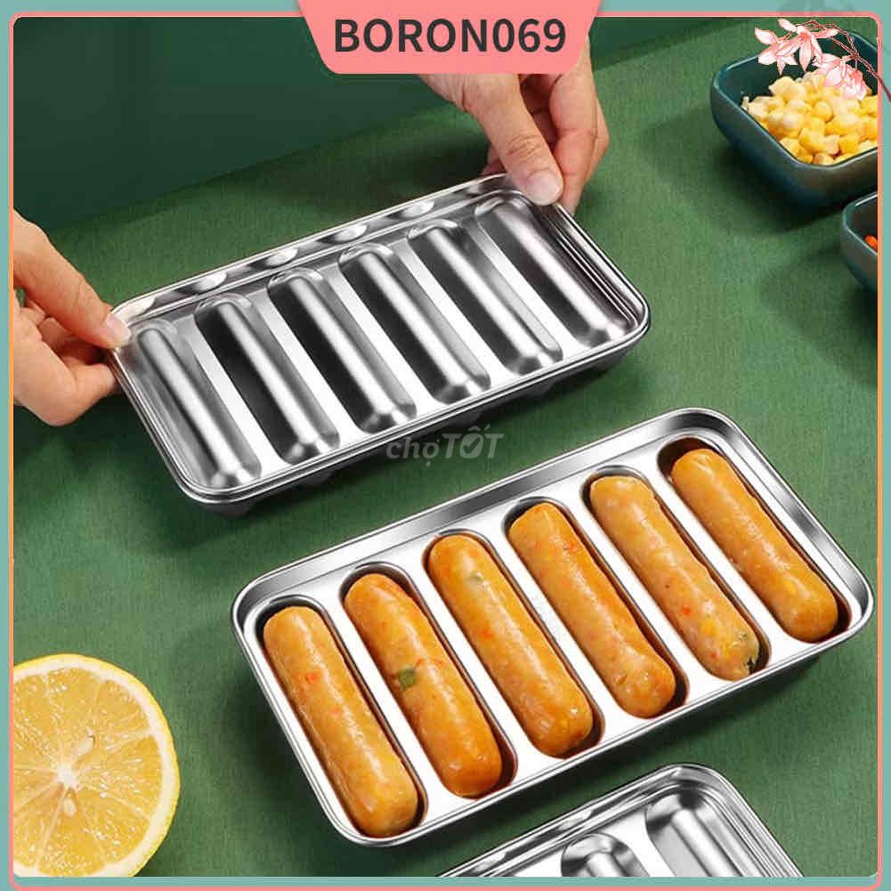 ( MỚI) Khuôn Làm Xúc Xích Inox 304 Hot Dog