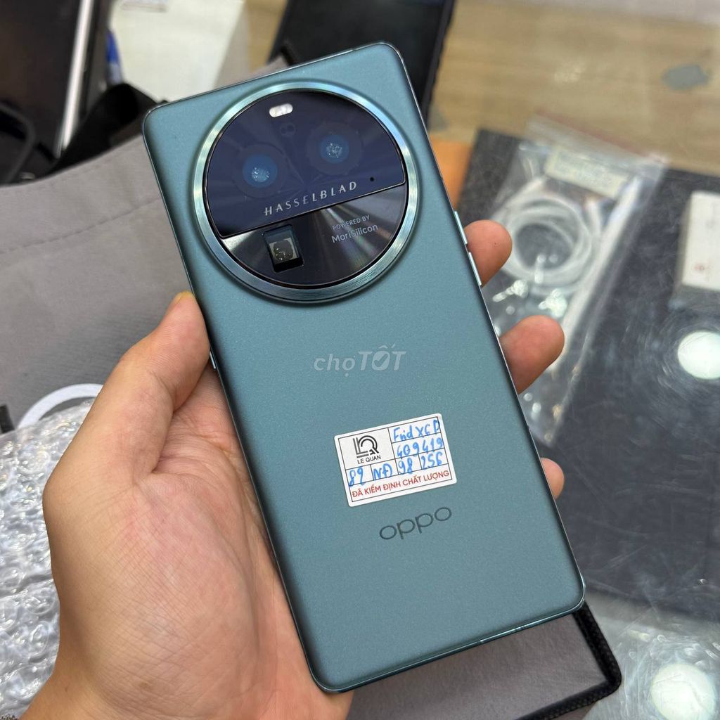 OPPO Find X6 Pro ✨ Xanh thời thượng. Mua bán Điện thoại tại Quận 10 Tp Hồ Chí Minh được đăng bởi Lê Quân Mobile hình 1