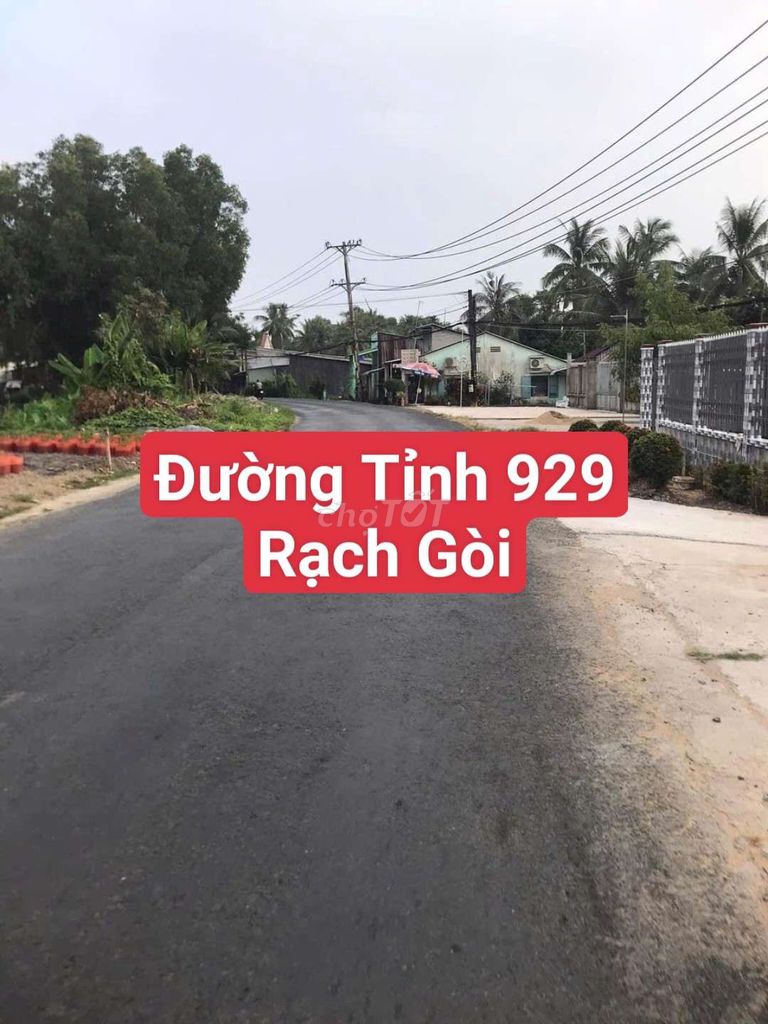 Chủ ngộp bán gấp mặt tiền tỉnh lộ 929