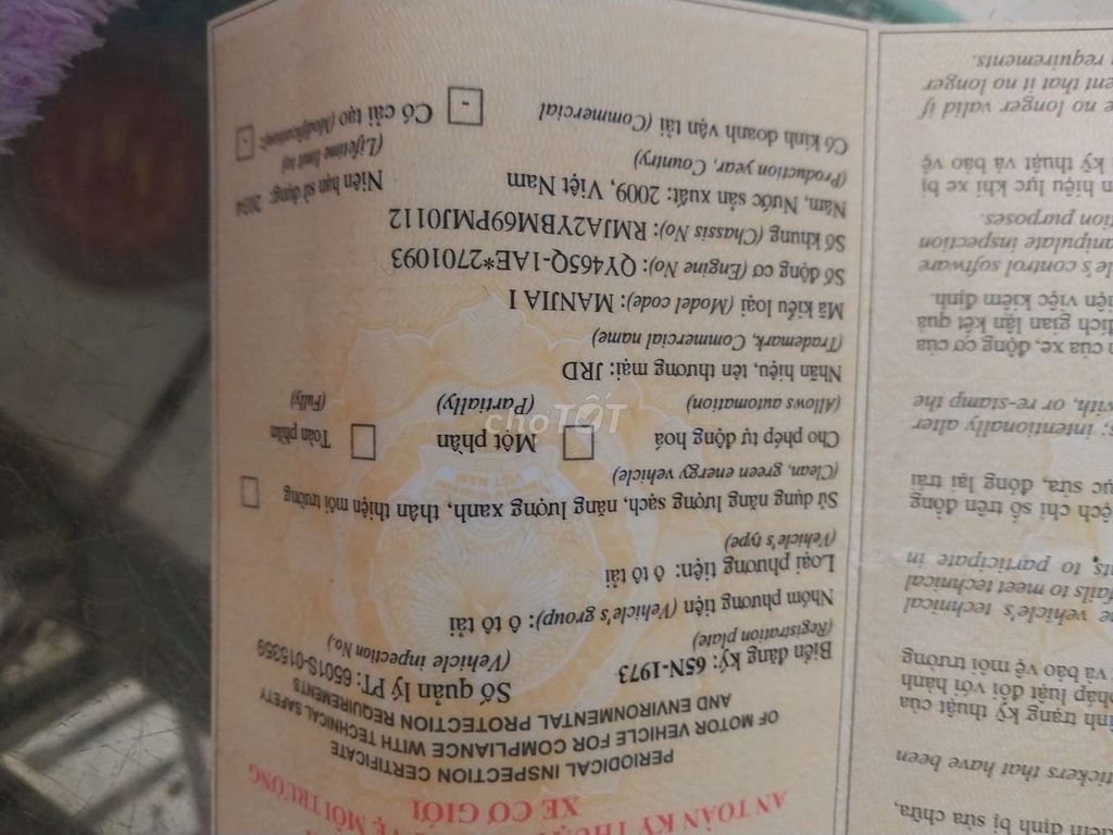 JRD MANJIA I 2009 1 tấn. Mua bán Xe tải, xe ben tại Quận Cái Răng Cần Thơ được đăng bởi A Hoàng hình 6