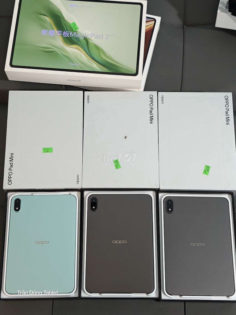 Oppo Pad Mini 256 fullbox 99% BH 3 tháng. Mua bán Máy tính bảng tại Quận Gò Vấp Tp Hồ Chí Minh được đăng bởi Trần Dũng Tablet hình 1