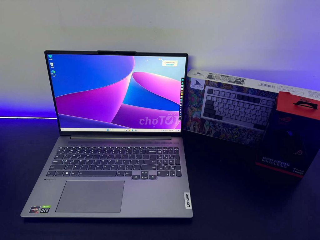 Ideapad 5 Pro r7 7840h 3050 6gb 2k 120bz 32 1tb