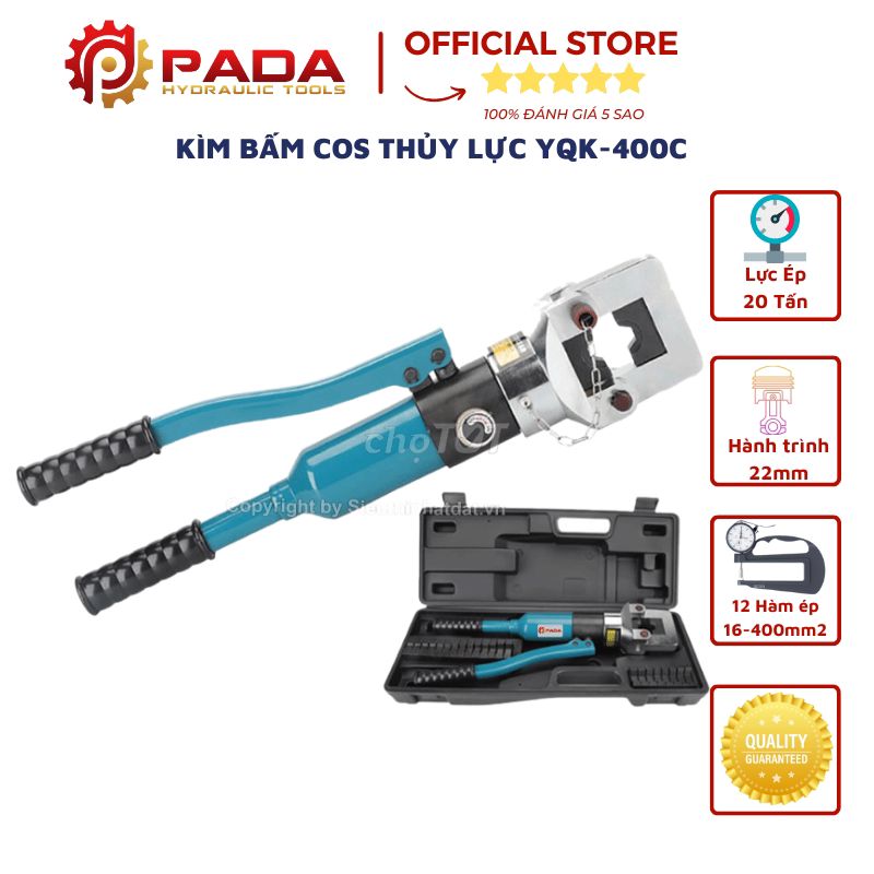 Kìm Bấm Cos Thủy Lực YQK-400C