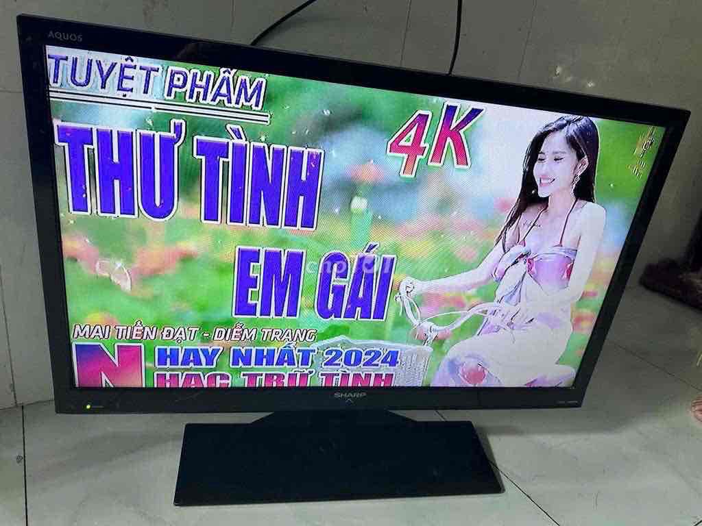 Bán TV LED SHARP 32in mỏng nguyên zin đẹp xuất sắc