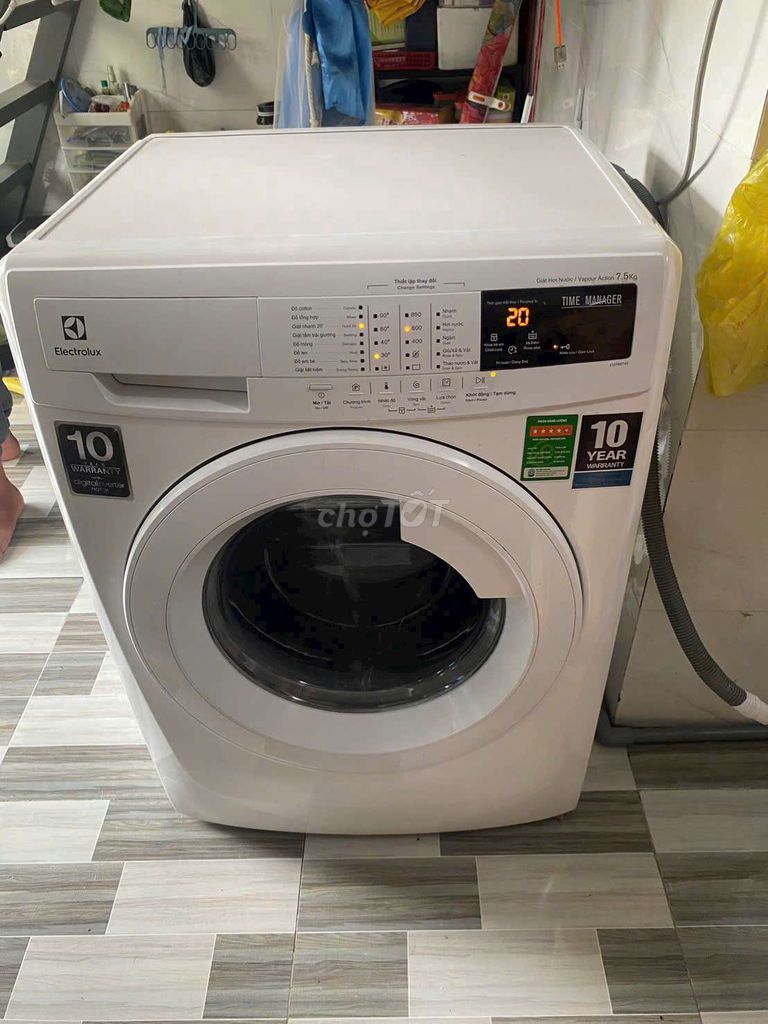 Máy giặt Electrolux 7.5kg cửa trước. Mua bán Máy giặt tại Quận Cái Răng Cần Thơ được đăng bởi Chuyên Điện Máy Thanh Lí hình 1