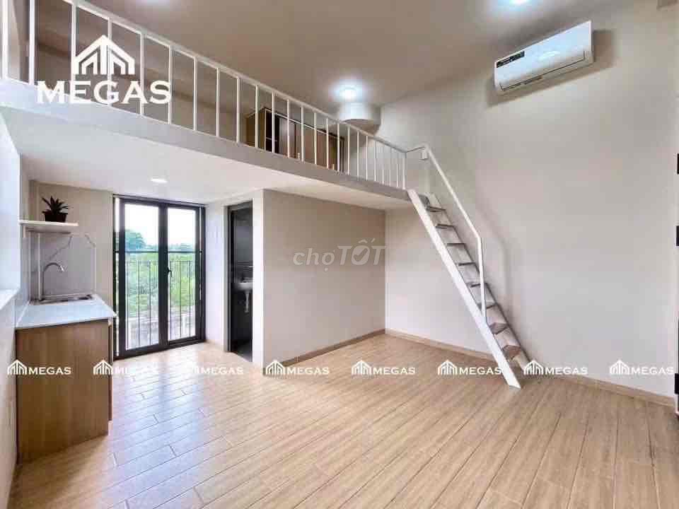 CĂN HỘ CÓ GÁC GIÁ SINH VIÊN NGAY VĂN LANG, IUH, GIA ĐỊNH BAN CÔNG
