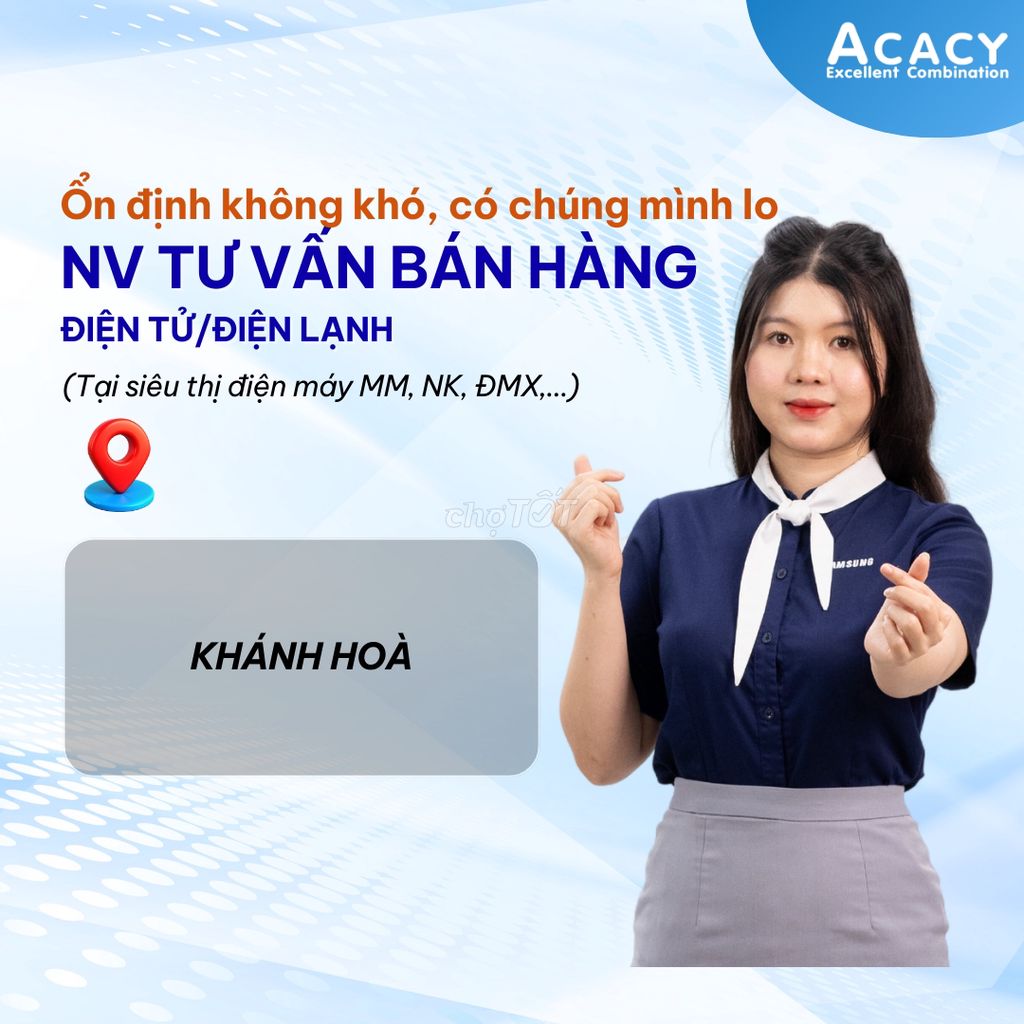 Nhân viên tư vấn bán hàng Điện lạnh Samsung