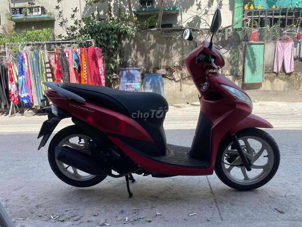 Honda Vision 2013 màu Đỏ. Mua bán Xe máy tại Huyện Đức Hòa Long An được đăng bởi XE MÁY CŨ LONG AN hình 6