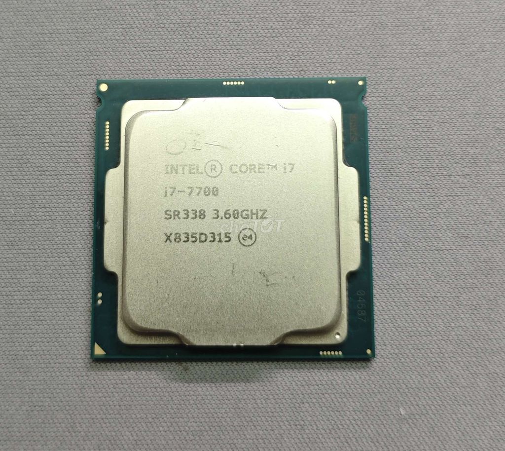 CPU Intel Core i7-7700 3.60GHz hàng đẹp. Mua bán Linh kiện (RAM, Card...) tại Quận 11 Tp Hồ Chí Minh được đăng bởi Trương Hoàng Thi hình 1