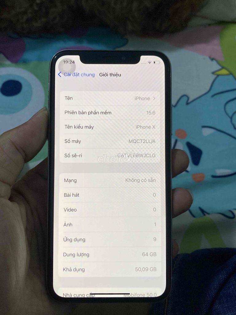 iPhone x 64g fun chức năng