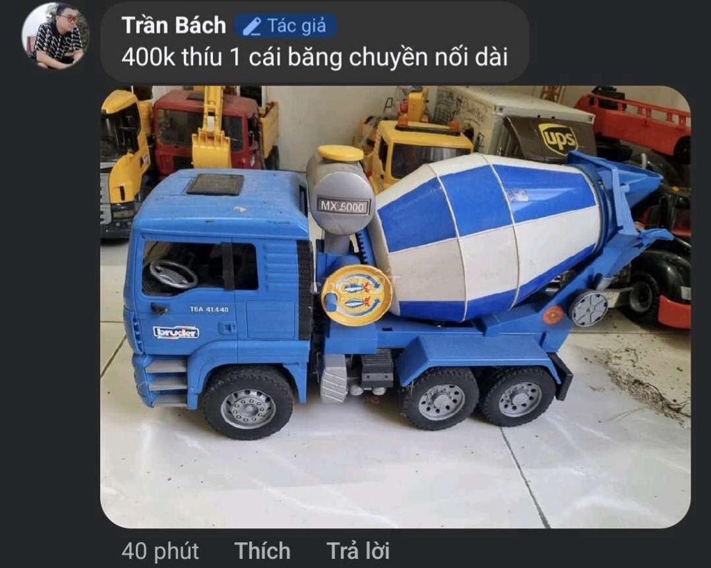 Thanh lý xe đồ chơi Bruder giá rẻ!!