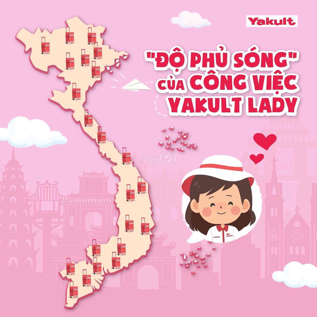 *** 15 Nữ Bán Sữa Yakult Tại Quận Gò Vấp