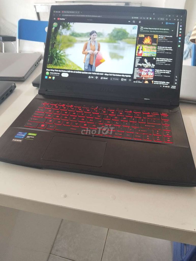 MSI GF63 Thin 11SC i7 11800H 15.6 inch 8GB/512GB. Mua bán Laptop tại Thành phố Nha Trang Khánh Hòa được đăng bởi le cuong  hình 1