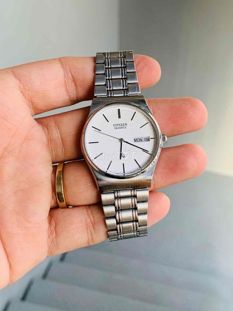 Đồng hồ Citizen CQ Nhật zin chạy chuẩn chính hãng. Mua bán Đồng hồ tại Huyện Bình Chánh Tp Hồ Chí Minh được đăng bởi tiệm đồng hồ si Nhật Thuỵ hình 1