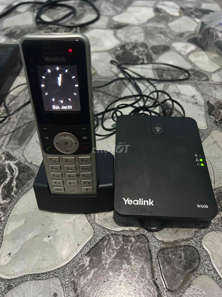 Điện thoại bàn Yealink W60B Đen. Mua bán Điện thoại tại Huyện Bình Chánh Tp Hồ Chí Minh được đăng bởi Nguyễn Thanh Tùng hình 1