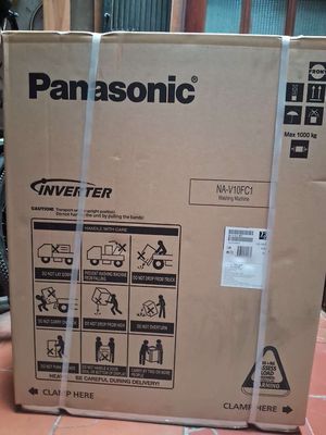 Máy giặt + sấy Panasonic inveter 10kg mới 100%