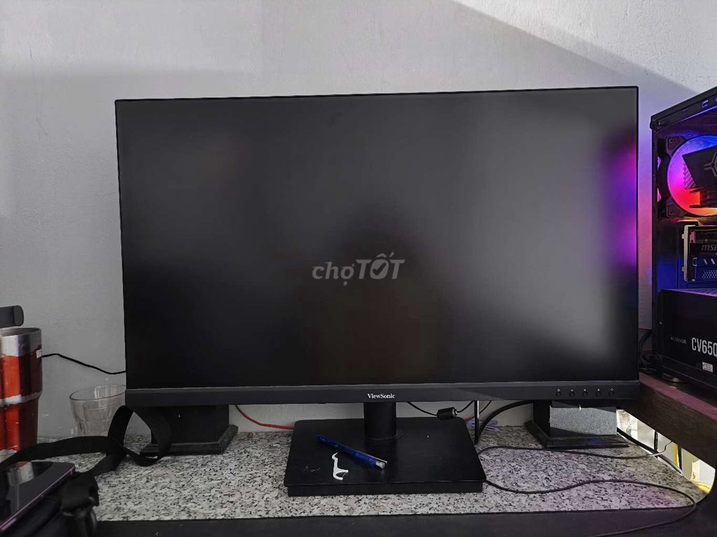 Màn hình ViewSonic VA3209-2K-MHD. Mua bán Phụ kiện (Màn hình, Chuột...) tại Huyện Trà Cú Trà Vinh được đăng bởi Đen hình 1