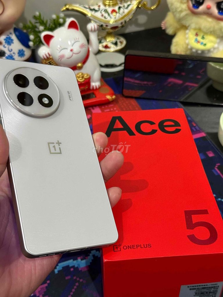 Oneplus Ace 5 256GB Bạc fullbox keng cần bán. Mua bán Điện thoại tại Huyện Chơn Thành Bình Phước được đăng bởi Hoàng hải hình 1
