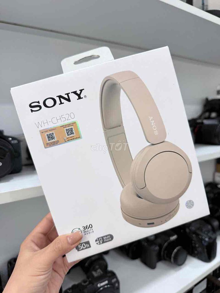 Tai nghe Sony WH-CH520 Be Newseal. Mua bán Tivi, Âm thanh tại Quận 5 Tp Hồ Chí Minh được đăng bởi Phan Thế Phong  hình 1