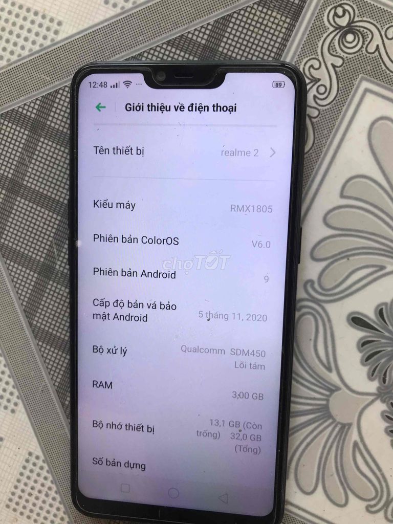 Realme Realme 2 3GB/32GB Đen. Mua bán Điện thoại tại Thị xã Tân Uyên Bình Dương được đăng bởi binh duong hình 1