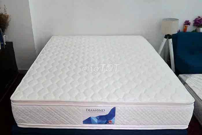 Nệm lò xo Diamond Trắng thoáng khí. Mua bán Giường, chăn ga gối nệm tại Thành phố Thủ Đức Tp Hồ Chí Minh được đăng bởi Nguyễn Phương Nam hình 1