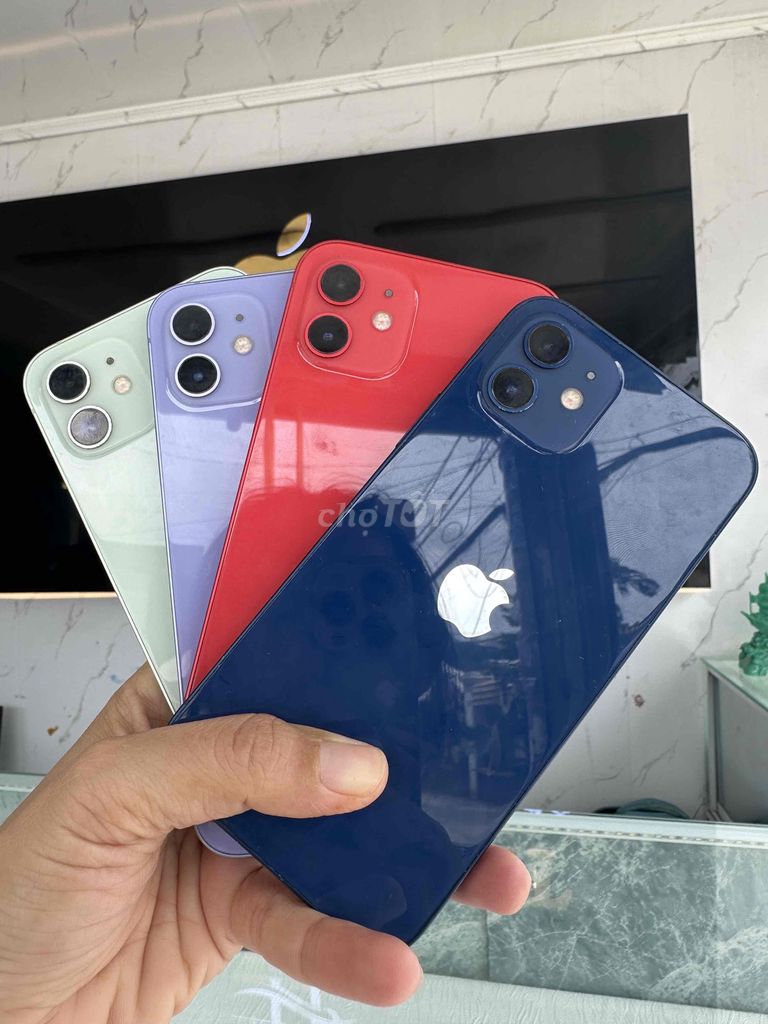 12 64GB Bản QT Mỹ, Zin, Pin new, Full chức năng. Mua bán Điện thoại tại Quận Bình Tân Tp Hồ Chí Minh được đăng bởi THUẬN PHÁT MOBILE hình 1