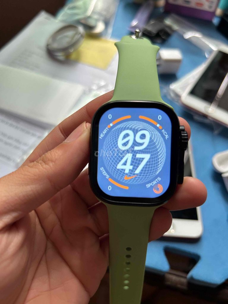 Đồng hồ thông minh Xanh lá. Mua bán Thiết bị đeo thông minh tại Huyện Quế Võ Bắc Ninh được đăng bởi Phan Công Quý hình 1