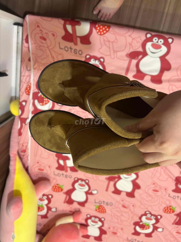 Giày sandal Nữ Nâu Size 39. Mua bán Giày dép tại Quận Tân Phú Tp Hồ Chí Minh được đăng bởi thảo thanh hình 1