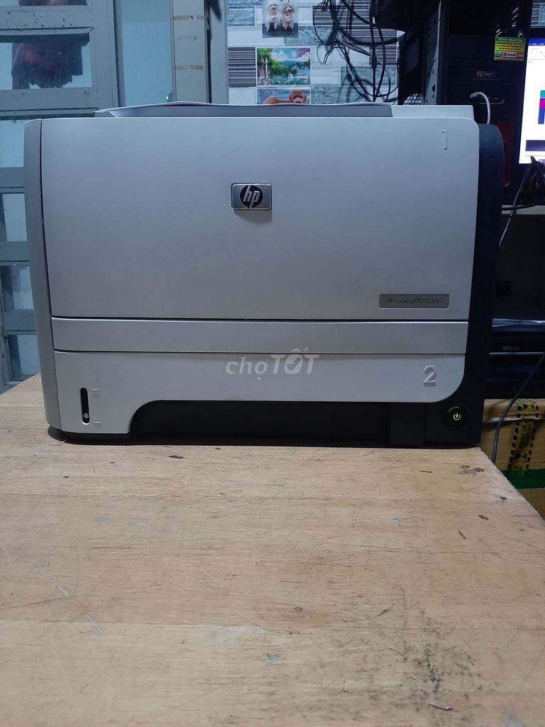 Máy in 2 mặt HP P2055dn bền đẹp