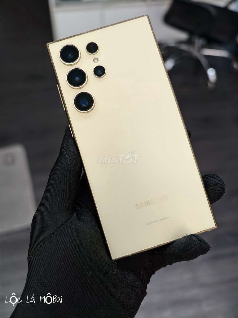 Samsung S24 Ultra 12GB/256GB Vàng. Mua bán Điện thoại tại Thành phố Đà Lạt Lâm Đồng được đăng bởi Lộc Lá Mô Bai hình 1