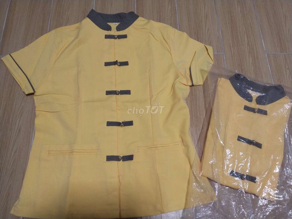 Áo đồng phục nữ Vàng size XXL. Mua bán Quần áo tại Thành phố Thủ Đức Tp Hồ Chí Minh được đăng bởi thai binh dang hình 1