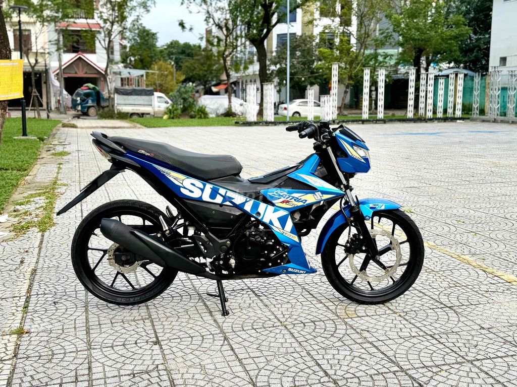 👉Satria 2019 bso75 chính chủ, xe rin mộc, máy móc. Mua bán Xe máy tại Quận Liên Chiểu Đà Nẵng được đăng bởi Xe máy cũ đức nguyễn hình 4