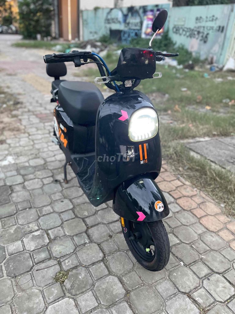 Xe đạp điện M16 màu Đen. Mua bán Xe điện tại Quận Thanh Khê Đà Nẵng được đăng bởi Mạnh hình 3
