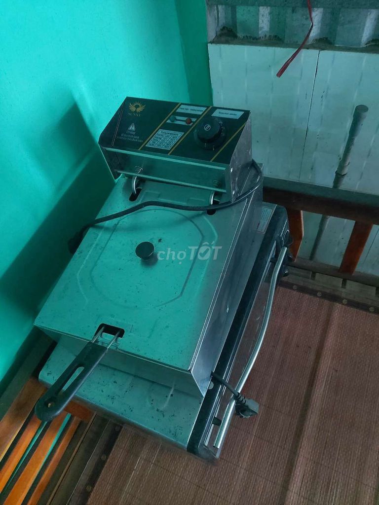 Bếp chiên Sunny Kim loại Bạc. Mua bán Bếp, lò, đồ điện nhà bếp tại Thị xã Long Mỹ Hậu Giang được đăng bởi Thuy Vy Coco hình 1