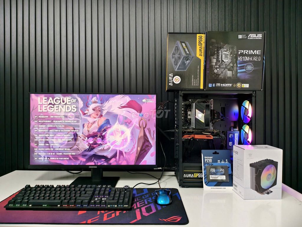 BỘ PC I5 10TH - VGA 1050TI CHIẾN GAME NGON. Mua bán Máy tính để bàn tại Thành phố Buôn Ma Thuột Đắk Lắk được đăng bởi ThinhKTV hình 1